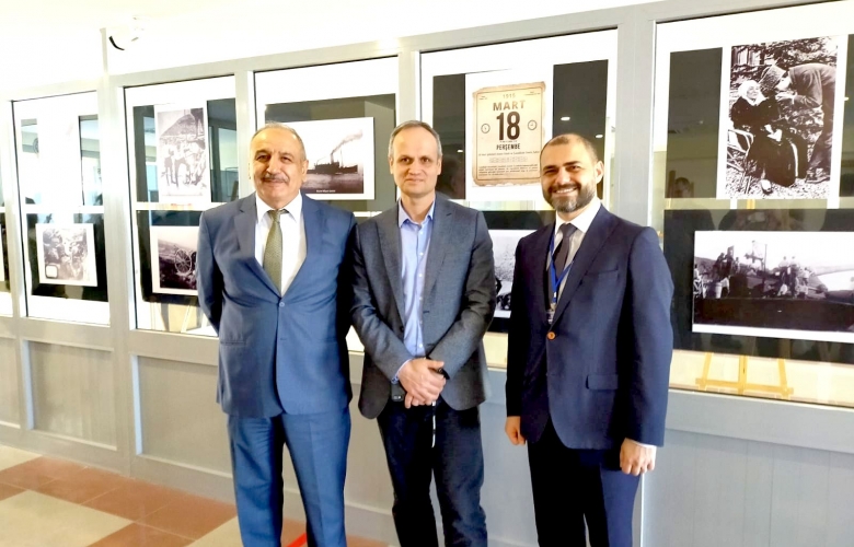 "HALKIN SESİ MEHMET AKİF" TEMALI FOTOĞRAF SERGİSİ KEPEZ LİMANINDA AÇILDI
