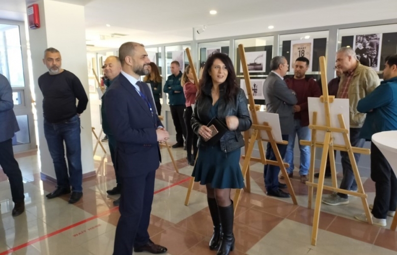 "HALKIN SESİ MEHMET AKİF" TEMALI FOTOĞRAF SERGİSİ KEPEZ LİMANINDA AÇILDI