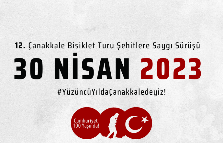 ÇABİP’ DEN 12. ÇANAKKALE BİSİKLET TURU ŞEHİTLERE SAYGI SÜRÜŞÜ