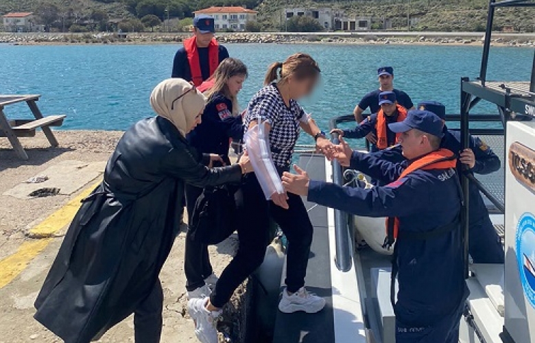 SAHİL GÜVENLİK GÖKÇEADA’DA HASTALARIN İMDADINA KOŞTU