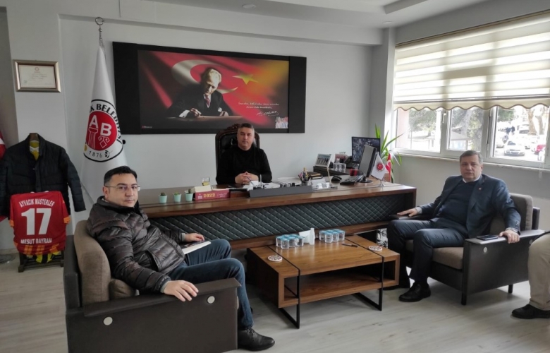 ÖZGÜR CEYLAN'DAN BAŞKAN BAYRAM'A ZİYARET