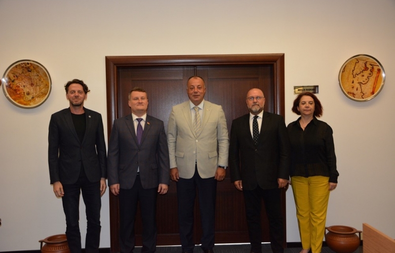 BELARUS İSTANBUL BAŞKONSOLOSU SHVED ÇTSO YÖNETİM KURULUNU ZİYARET ETTİ