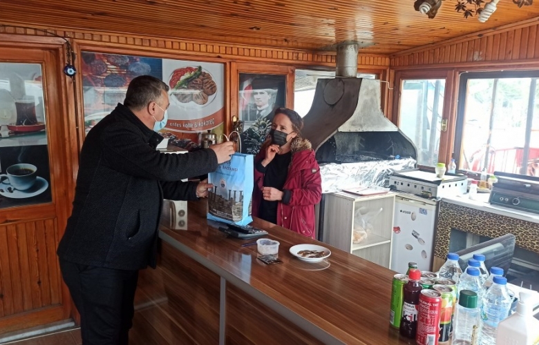 BAYRAM' DAN ESNAFA HAYIRLI OLSUN ZİYARETİ
