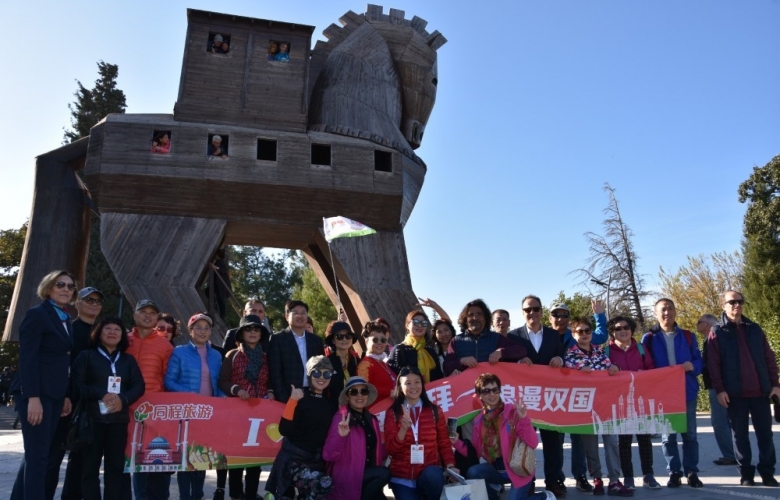 ÇİN VATANDAŞLARINDAN ÇANAKKALE’YE KÜLTÜR ZİYARETİ