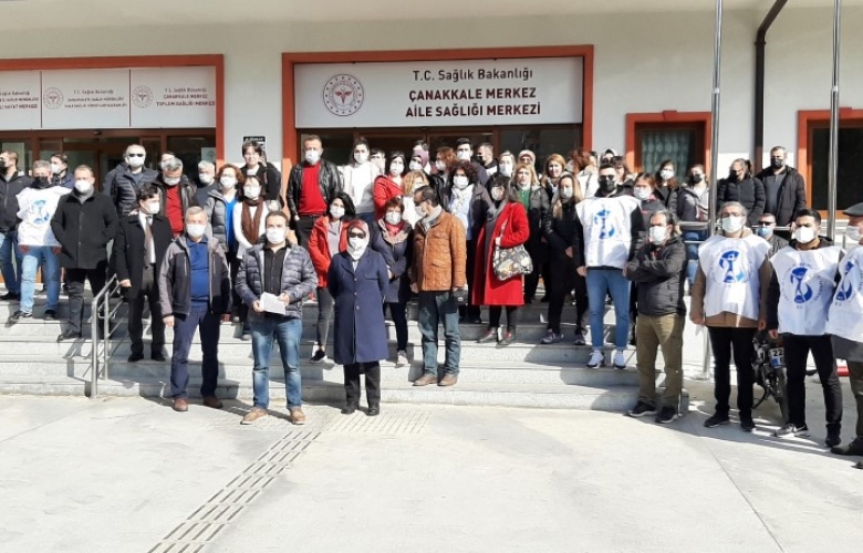 ÇALIŞMA ŞARTLARINDAN ŞİKAYET EDEN AİLE HEKİMLERİDE  GREVDE