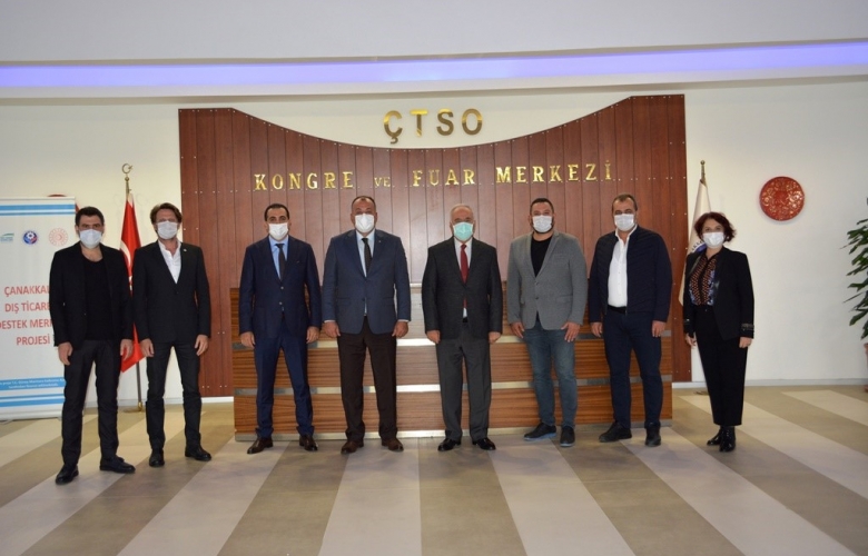 GÖKHAN, ÇTSO YÖNETİM KURULU’NU ZİYARET ETTİ