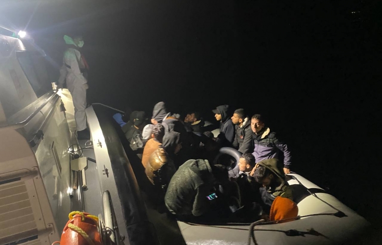 41’i Türk Kara Sularına Geri İtilen Toplam 64 Düzensiz Göçmen’in Avrupa Hayalı Kısa Sürdü