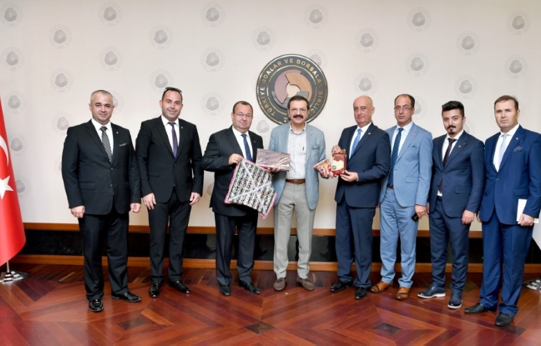 BİGA TSO’DAN TOBB BAŞKANI’NA ZİYARET