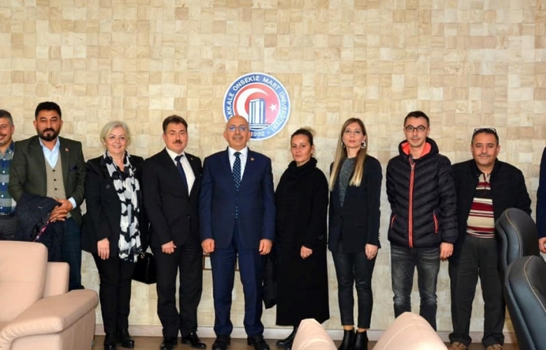 ÖLÇEK, REKTÖR MURAT’A ZİYARET ETTİ