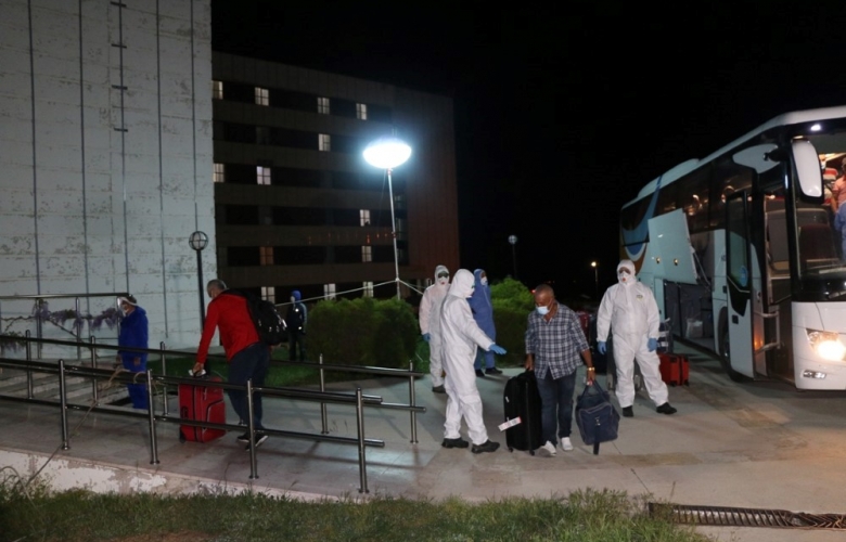 KUVVEYT' TEN GELEN VATANDAŞLAR ÇANAKKALEDE KARANTİNA ALTINA ALINDI 