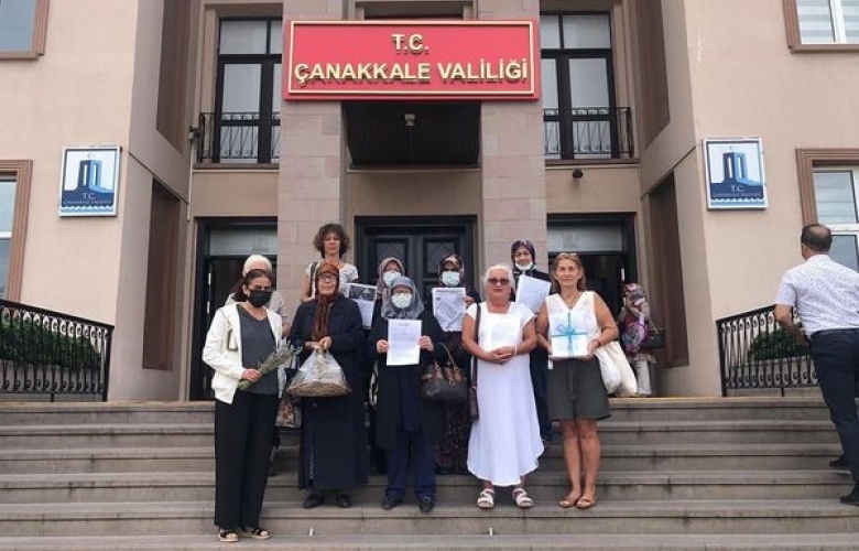 URANYUM SONDAJINA, AYVACIKLI KADINLARDAN TEPKİ