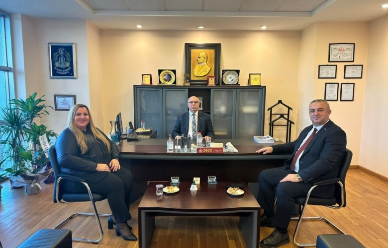 GEYİKLİ BELEDİYE BAŞKANI MEVLÜT ORUÇOĞLU’NDAN BORSAYA HAYIRLI OLSUN ZİYARETİ