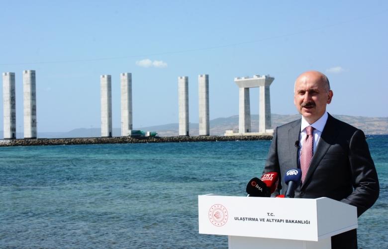 ULAŞTIRMA BAKANI KARAİSMAİL OĞLU ÇANAKKALE’DE