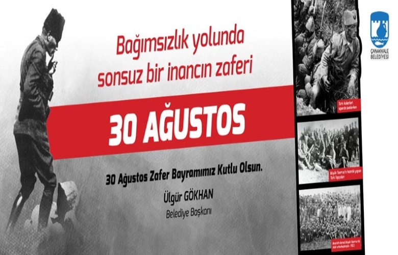 GÖKHAN’DAN 30 AĞUSTOS ZAFER BAYRAMI MESAJI
