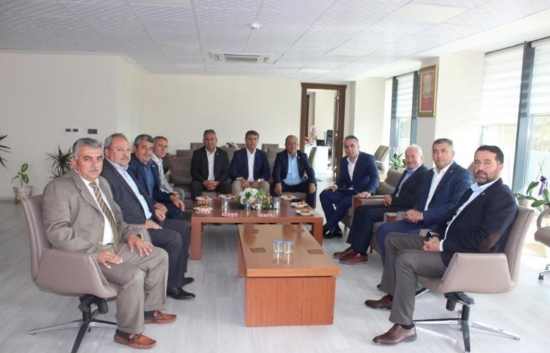 ZIRAAT ODASI BAŞKANLARINDAN VALİ TAVLI’YA ZİYARET