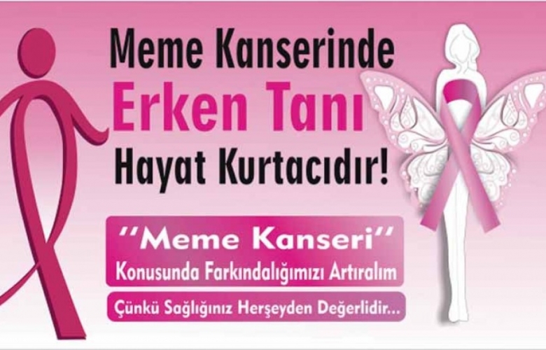 SAĞLIK İL MÜDÜRLÜĞÜ MEME KANSERİ DİKKAT ÇEKTİ