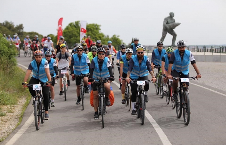 TROYA' DAN GELİBOYU' YA PEDAL ÇEVİRDİLER