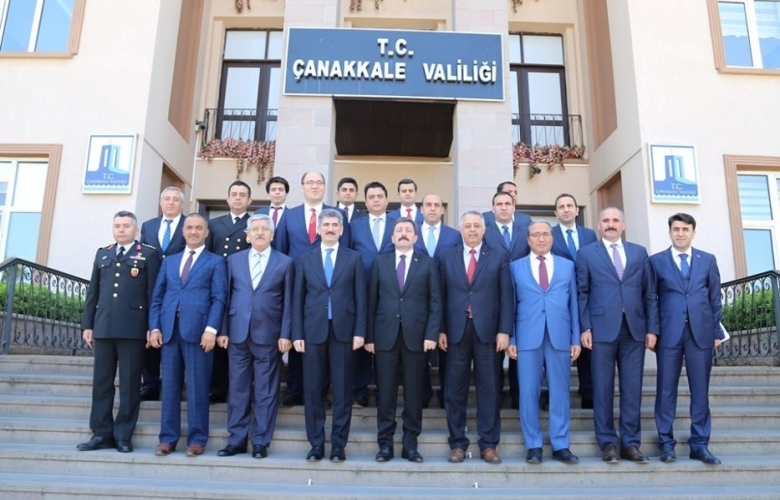 MUHTEREM İNCE VALİLİĞİ ZİYARET ETTİ