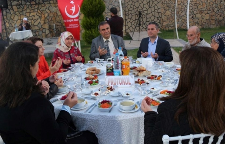 Sağlık İl Müdürlüğü çalışanları iftarda bir araya geldi