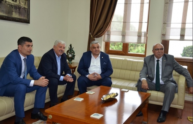 Çanakkale Ticaret Borsası, Gelibolu’da resmi ziyaretler gerçekleştirdi