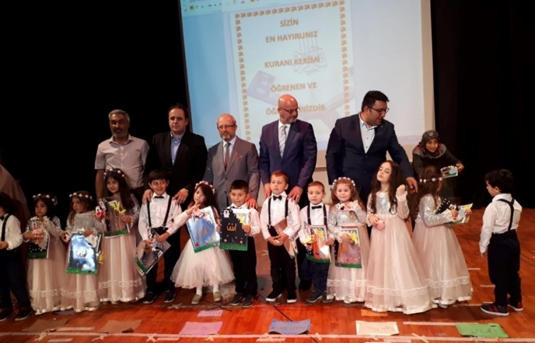 Gelibolu'da 4-6 yaş Kur'an Kursu Kapanış Programı yapıldı