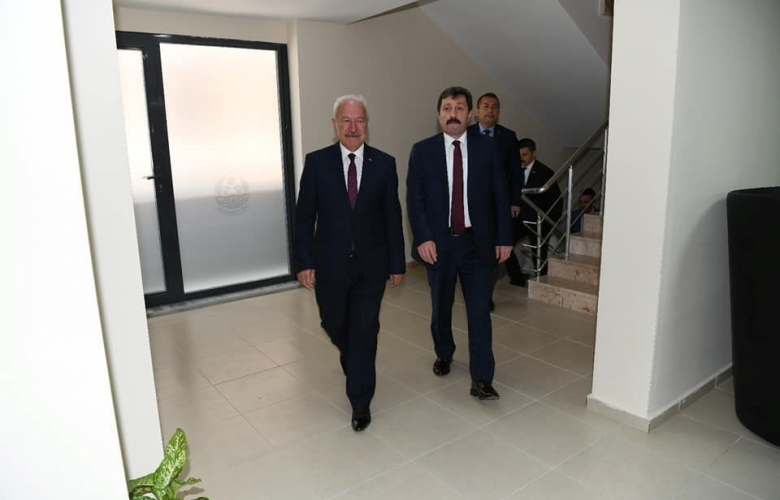 Tavlı'dan Yılmaz'a ziyaret