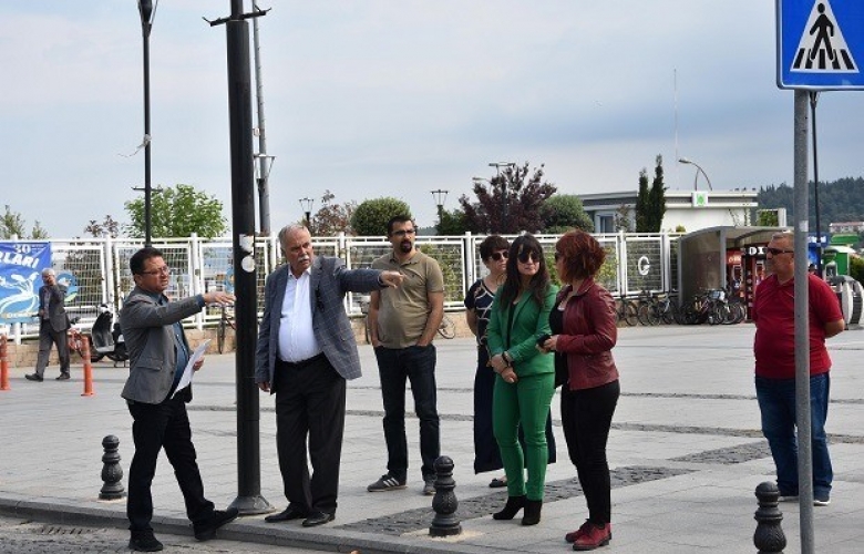 Başkan Gökhan çalışmaları inceledi