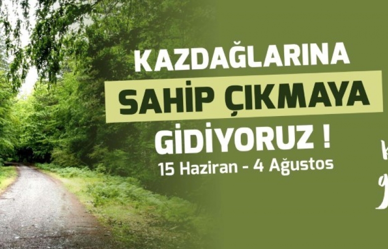Çanakkale Belediyesi Kazdağları Gezileri başlıyor