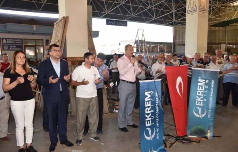 ÖZ, HACI ADAYLARINI UĞURLADI