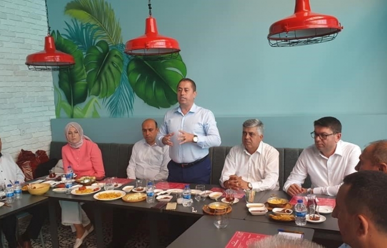 ESNAF ODALARI BAŞKANLARI BİGA'DA SORUNLARI DİNLEDİ