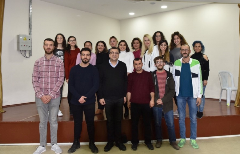  ÇAN BELEDİYESİ TİYATRO OKULU ÇALIŞMALARINA DEVAM EDİYOR