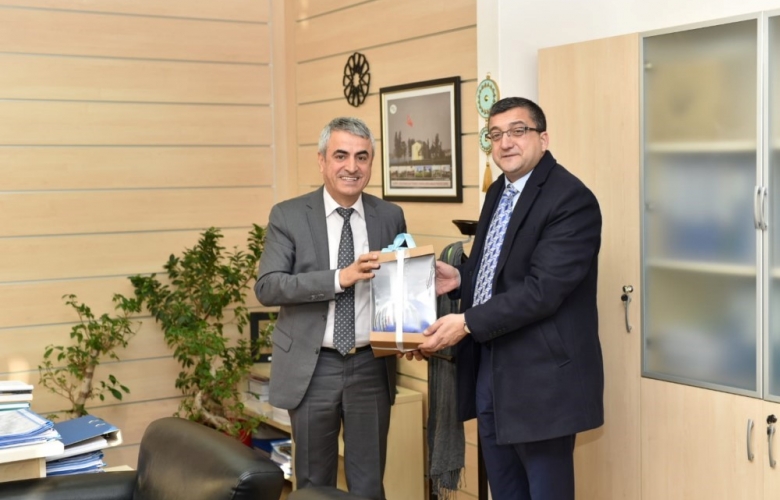 BAŞKAN  ÖZ, ÇAN İÇİN ANKARA’DA ÖNEMLİ TEMASLARDA BULUNDU