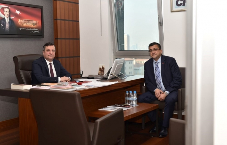 BAŞKAN ÖZ’DEN ÇANAKKALE MİLLETVEKİLLERİNE ZİYARET