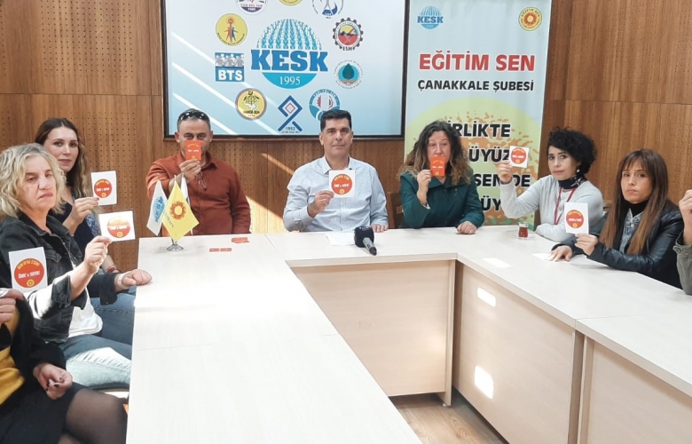 EĞİTİM EMEKÇİLERİNDEN ANAYASASI MAHKEMESİNE KIRMIZI KART