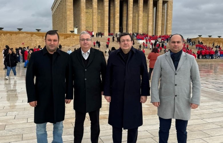 Erkek'ten İlk Ziyaret Anıtkabir'e