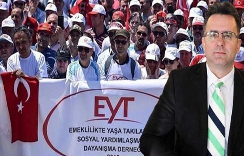 ÇAĞLAYAN : “ EYT  YAŞ DEĞİL HAK SORUNUDUR. YAŞ SINIRINI KABUL ETMİYORUZ “