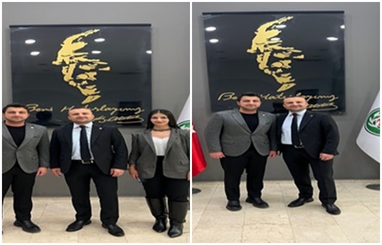 AVUKAT ALİ TUNÇ KARAOĞLU ANKARA BAROSUNU ZİYARET ETTİ