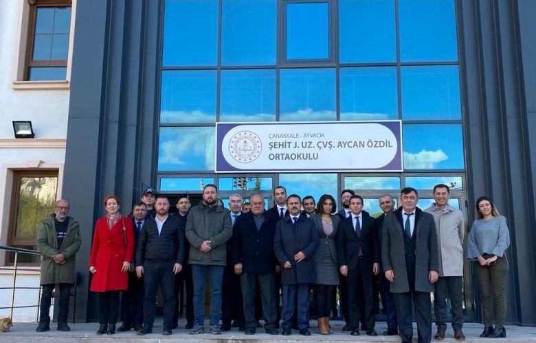 VALİ AKTAŞ AYVACIK İLÇESİNİ ZİYARET ETTİ