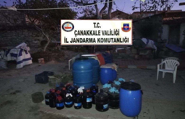 ERENKÖY’ DE OPERASYONDA 7540 LİTRE KAÇAK ÜRETİM ŞARAP ELE GEÇİRİLDİ