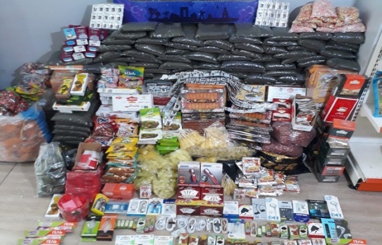 KAÇAK MALLAR YAKALANDI