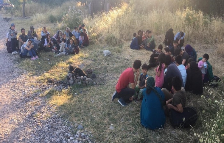 95 GÖÇMEN DAHA YAKALANDI