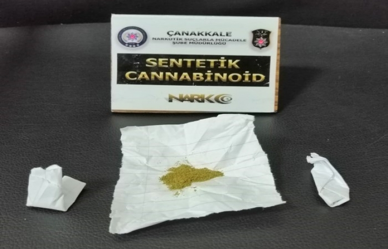 ÇANAKKALE' DE UYUŞTURUCU SATICILARINA OPERASYON