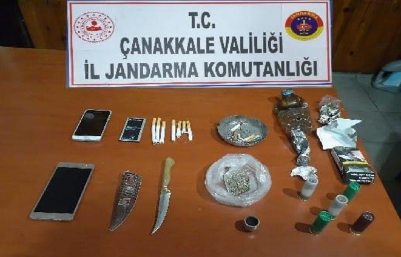 YENİCE’ DE UYUŞTURUCU KULLANAN ŞAHIS YAKALANDI