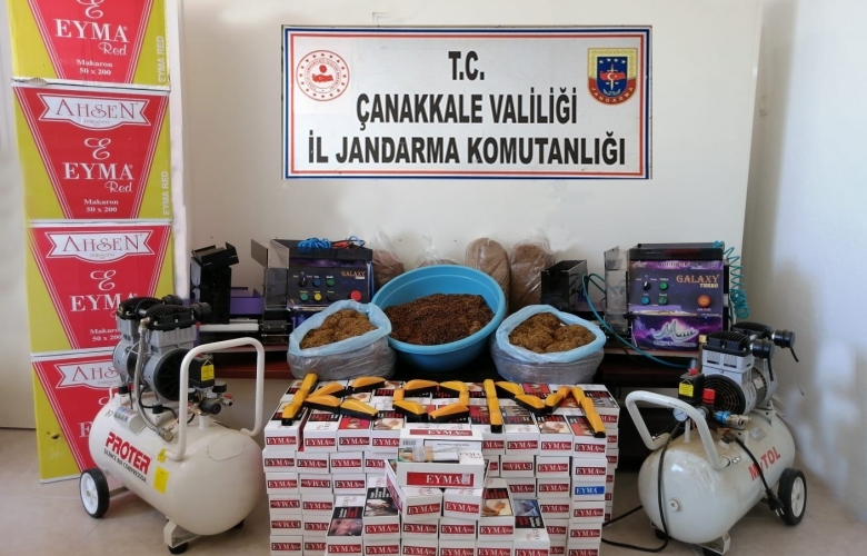 OPERASYONDA KAÇAK TÜTÜNLERE EL KONDU