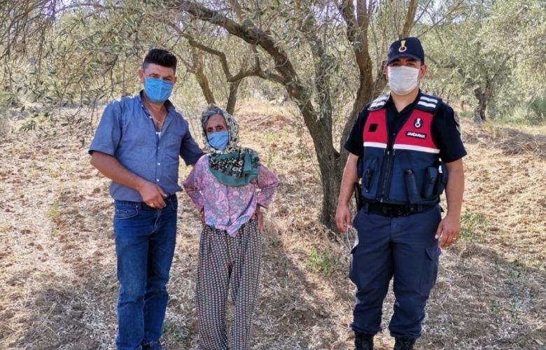JANDARMA ARAMA KURTARMA TİMLERİ KAYIP ALZHEİMER HASTASINI BULDU