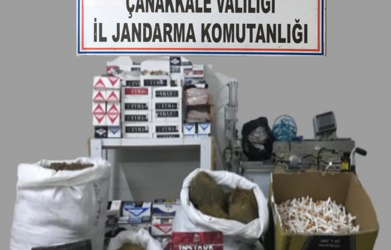 KAÇAK TÜTÜN VE DOLDURULMUŞ SİGARA VE EKİPMANLARINA EL KONDU