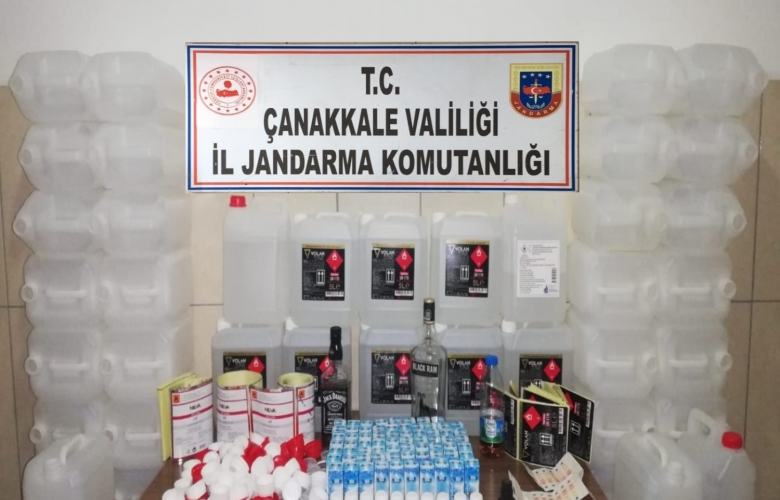 KAÇAK ALKOL ÜRETİCİLERİ, SAHTE TAPDK ETİKETİ BİLE BASMIŞ