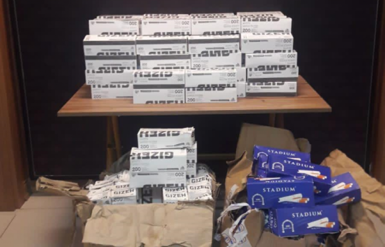 KARGO İLE KAÇAK GETİRİLEN MAKORONLARA EL KONDU