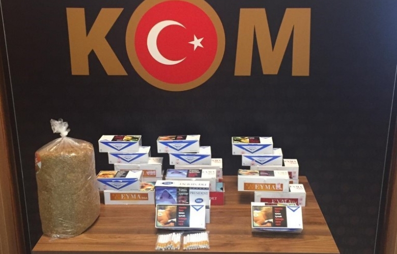 OPERASYONDA KUTULARCA DOLDURMA SİGARA ELE GEÇİRİLDİ