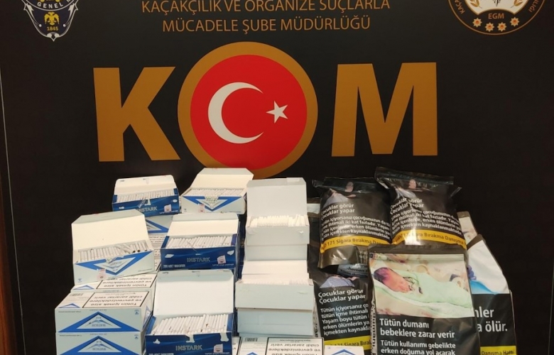 KAÇAK TÜTÜN ÜRÜNLERİNE OPERASYON